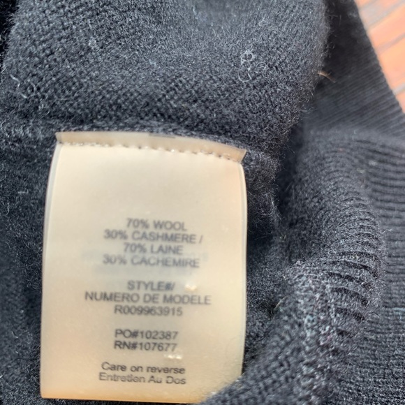 Alice+Olivia Cashmere/Wool Hooded  Top - Picture 5 of 8